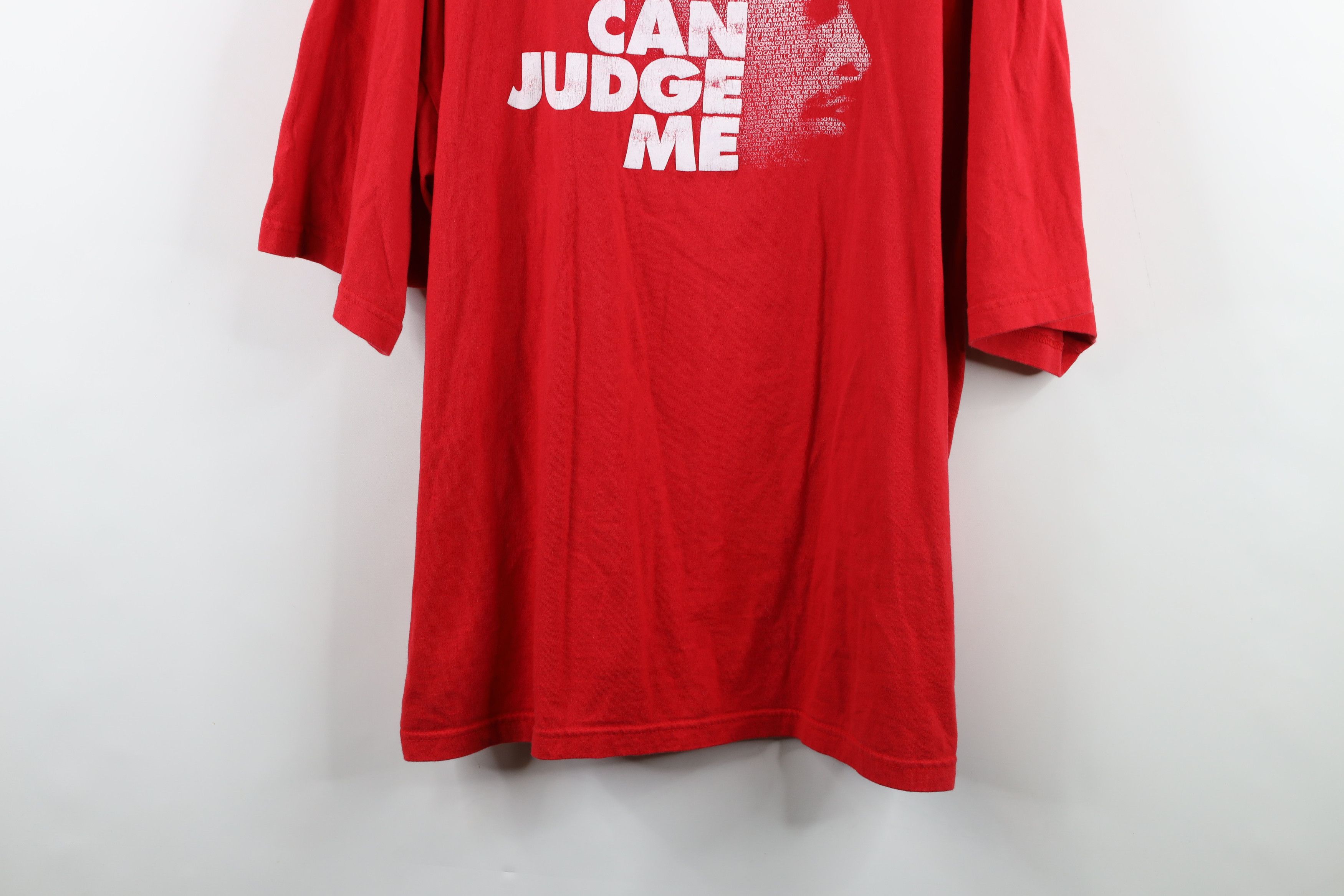 Vintage Vintage Y2K Streetwear God Can Judge Me 2Pac Rap Tee T-Shirt Size US XXL / EU 58 / 5 - 3 Thumbnail