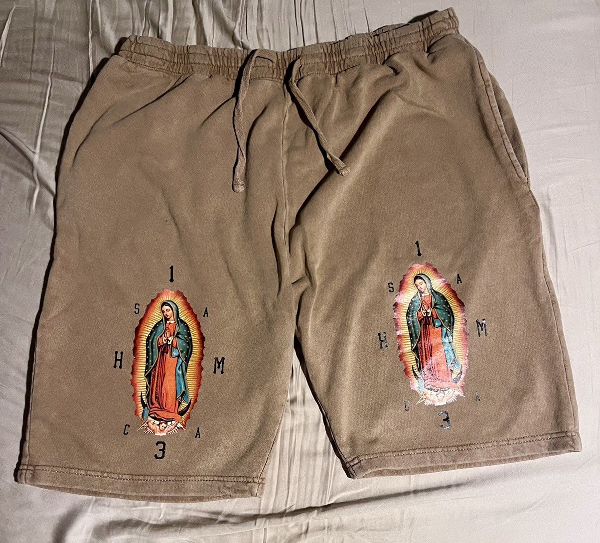 Other Hastamuerte HMVM Virgin Mary Guadalupe vintage wash short Size US 38 / EU 54 - 8 Thumbnail