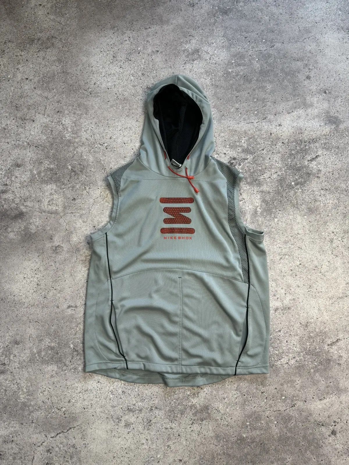 Japanese Brand VINTAGE NIKE SHOX HOODIE VEST Y2K STREETWEAR VTG Size US L / EU 52-54 / 3 - 1 Thumbnail