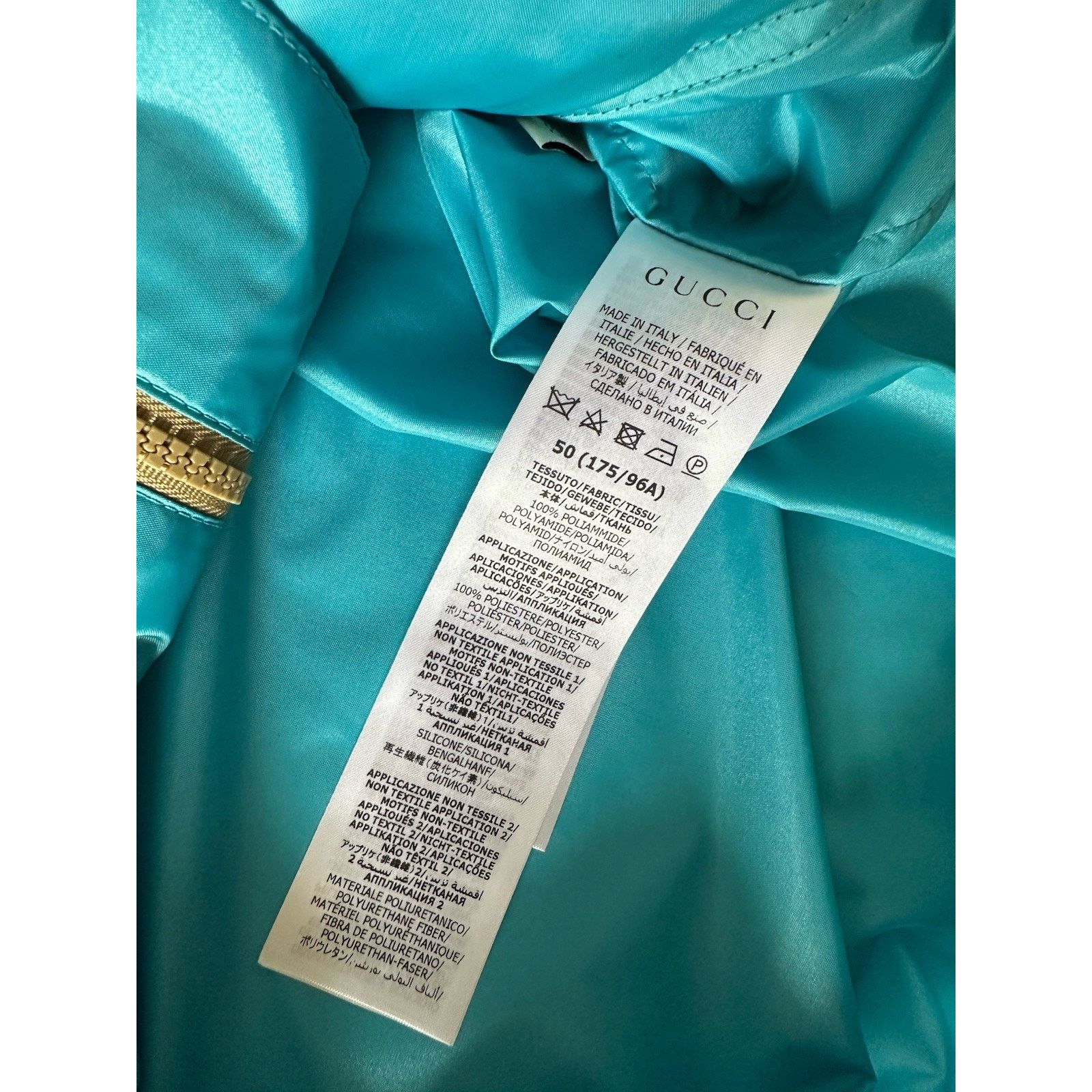 Gucci Gucci Nylon Blouson Jacket with Hoodie 40 US 740572 Size US L / EU 52-54 / 3 - 15 Thumbnail