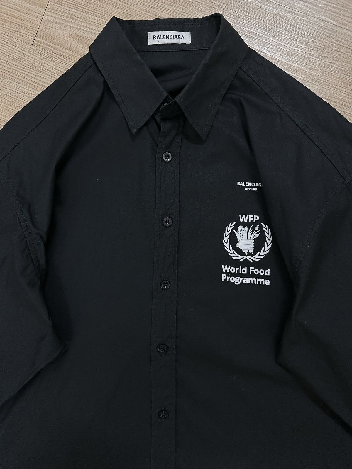 Other ‼️Hearing offer‼️Parody Balenciaga World Food Programme Shirt Size US S / EU 44-46 / 1 - 7 Thumbnail