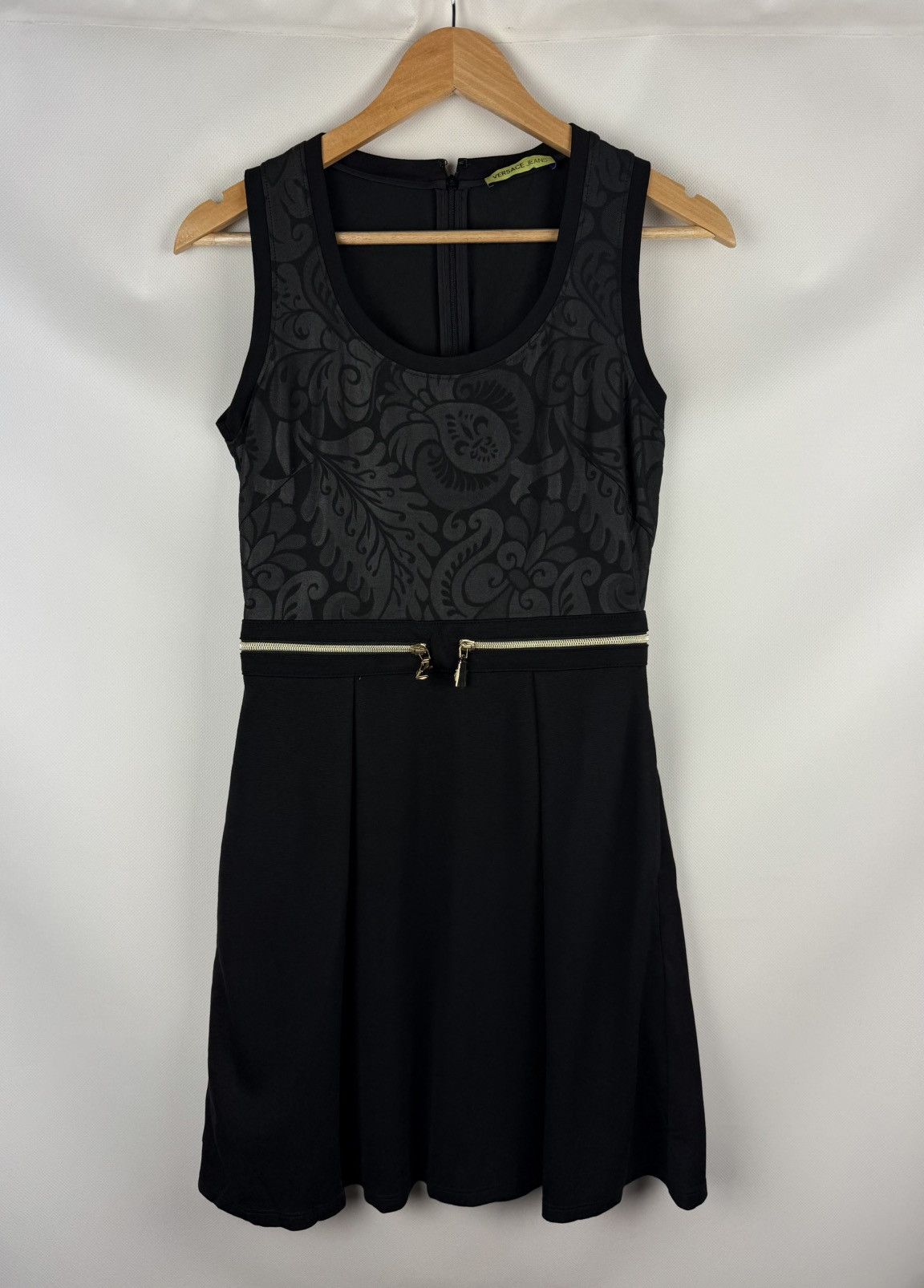 Versace Jeans Couture Versace Jeans Ladies Sleeveless Patterned Dress Size US 4 Size S / US 4 / IT 40 - 1 Thumbnail