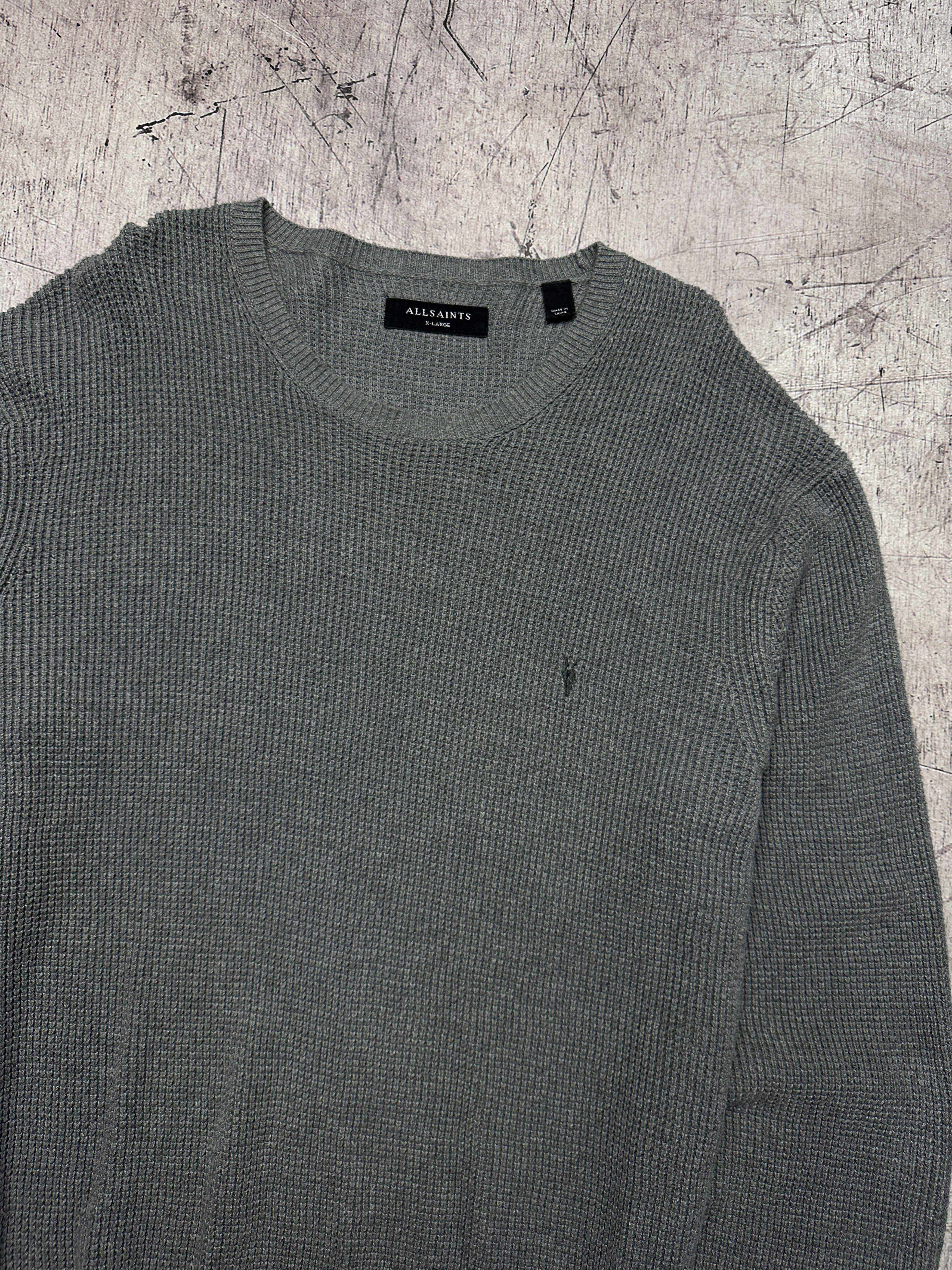 Allsaints Allsaints Mens Rias Crew Neck Sweater Size US XL / EU 56 / 4 - 2 Thumbnail