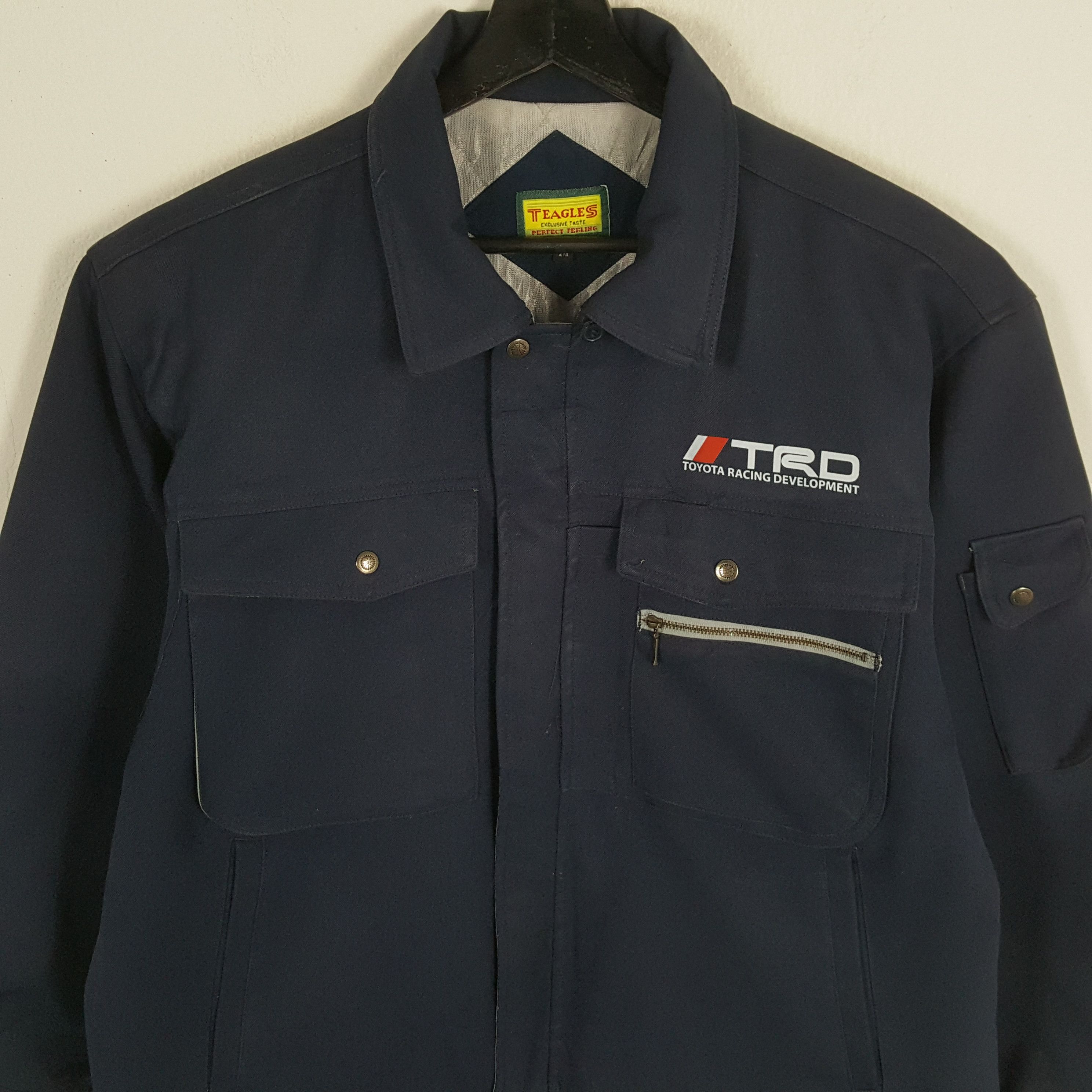 Japanese Brand × Vintage TRD TOYOTA RACING DEVELOPMENT Custom Art Jacket Size US L / EU 52-54 / 3 - 4 Thumbnail