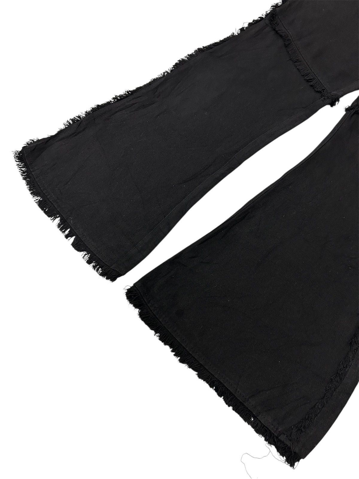Other Japanese Avant Garde Crazy Frayed Flare Jeans Size US 31 - 6 Thumbnail