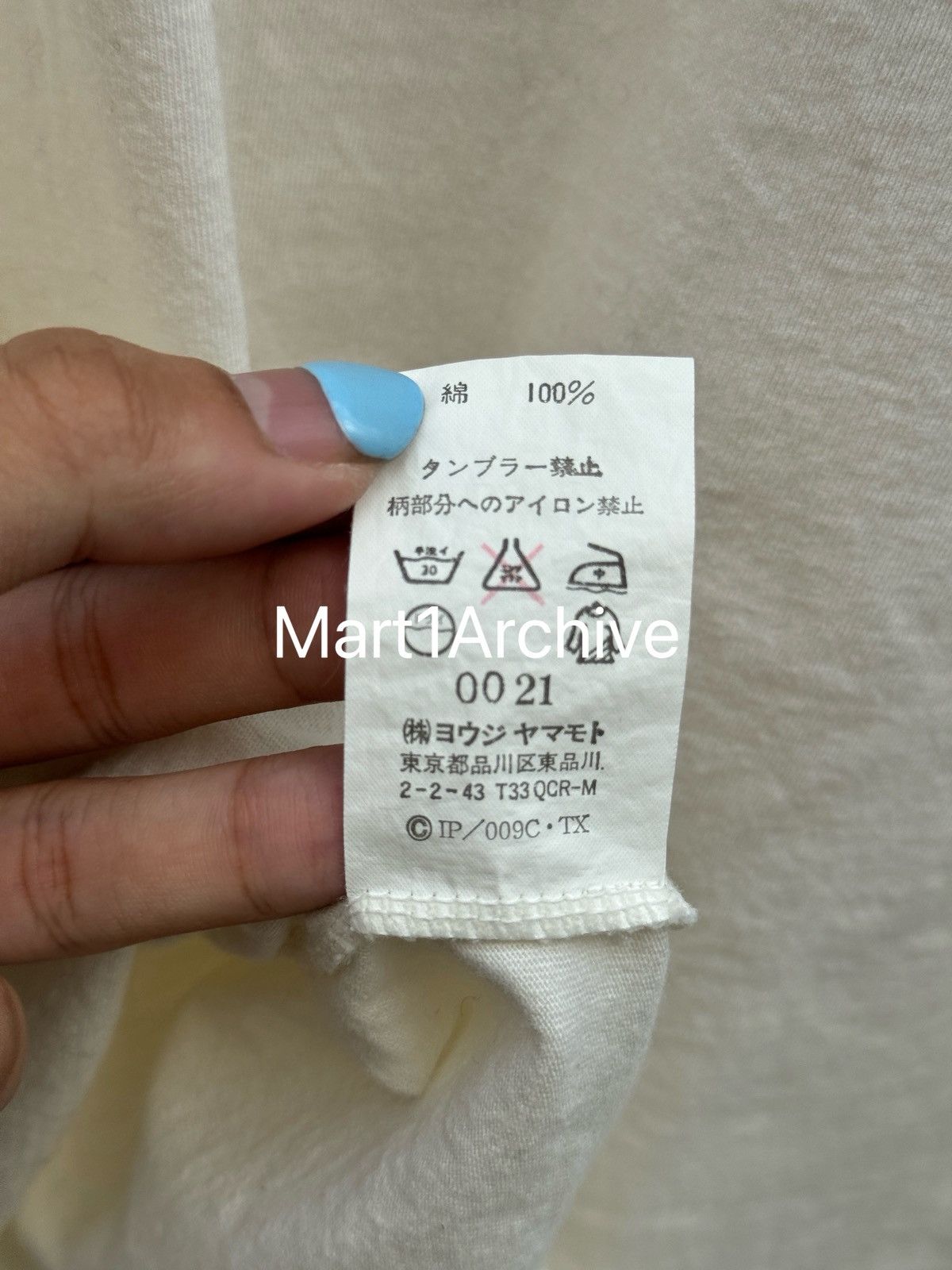 Yohji Yamamoto Yohji Yamamoto Y’s For Men 07ss × Cyborg 009 tee Size US M / EU 48-50 / 2 - 7 Thumbnail