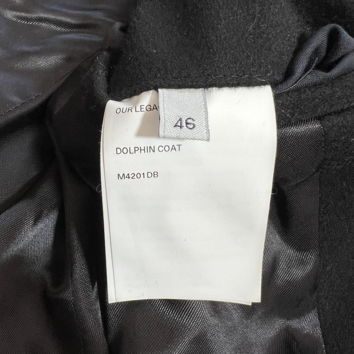 Our Legacy Our Legacy Dolphin Coat Size US S / EU 44-46 / 1 - 5 Thumbnail