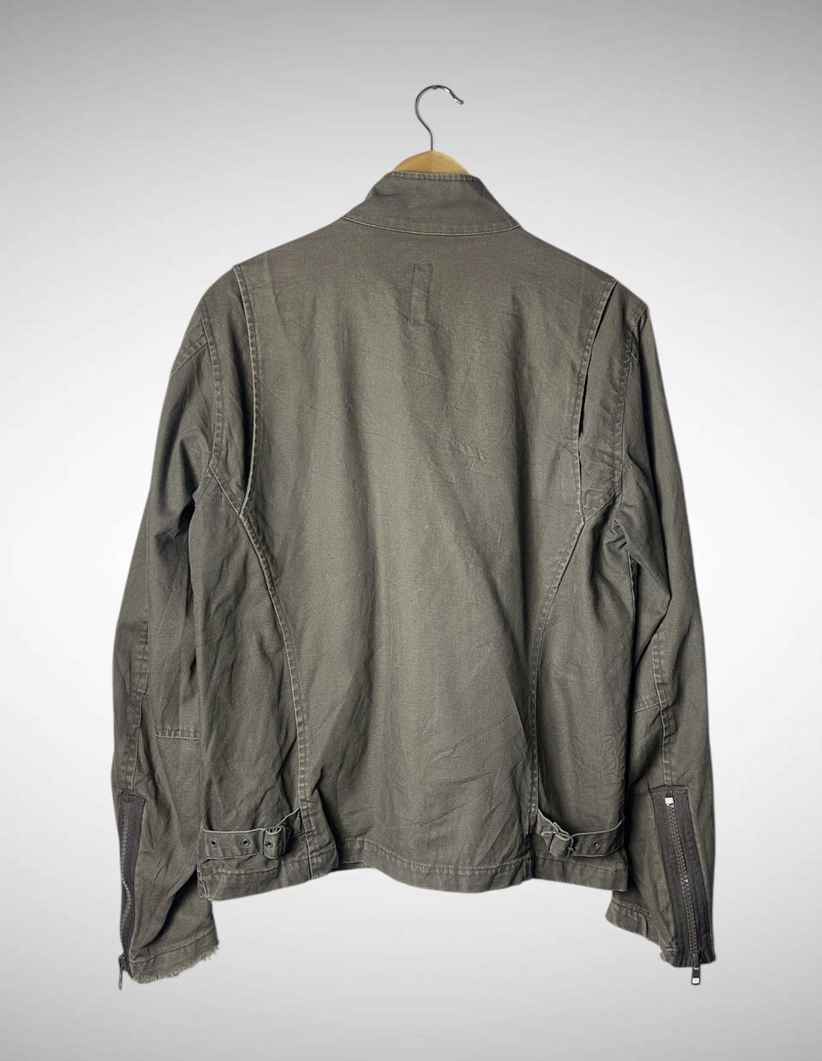 Boxfresh 🔥🔥Boxfresh Army Green Punk Gothic Jacket Size US L / EU 52-54 / 3 - 2 Thumbnail