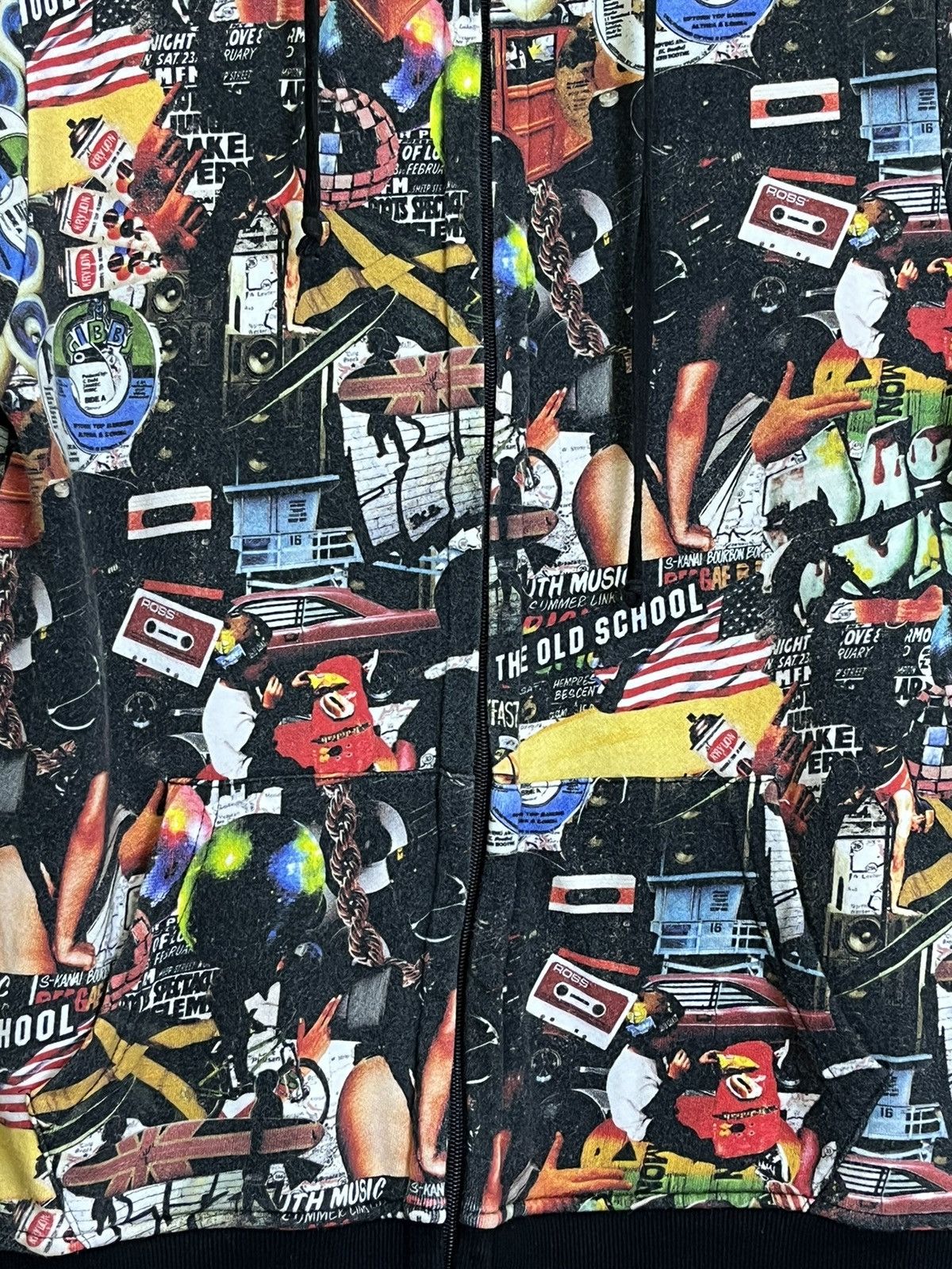 Hysteric Glamour SICK🔥JAPANESE BRAND REBTRAIT FULLPRINT ZIPPER HOODIES Size US M / EU 48-50 / 2 - 4 Thumbnail