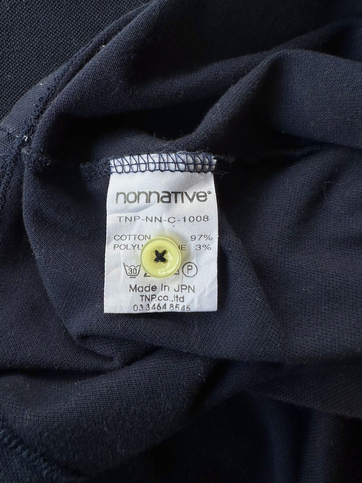 Nonnative Nonnative Polos Shirt Japan Embrodery Logo N On Chest Size US M / EU 48-50 / 2 - 5 Thumbnail