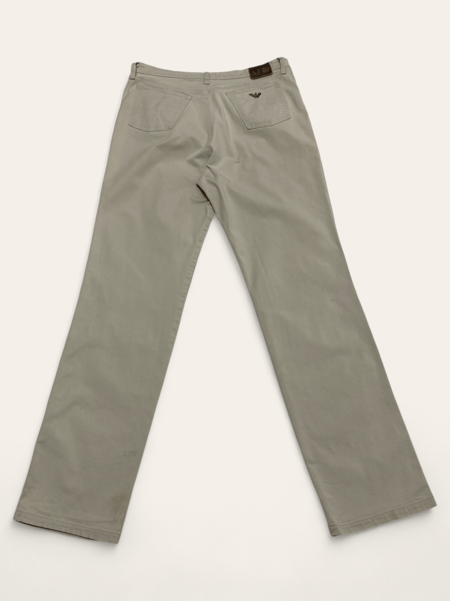 Armani Vintage ARMANI Beige Pants Luxury Size US 31 - 8 Thumbnail
