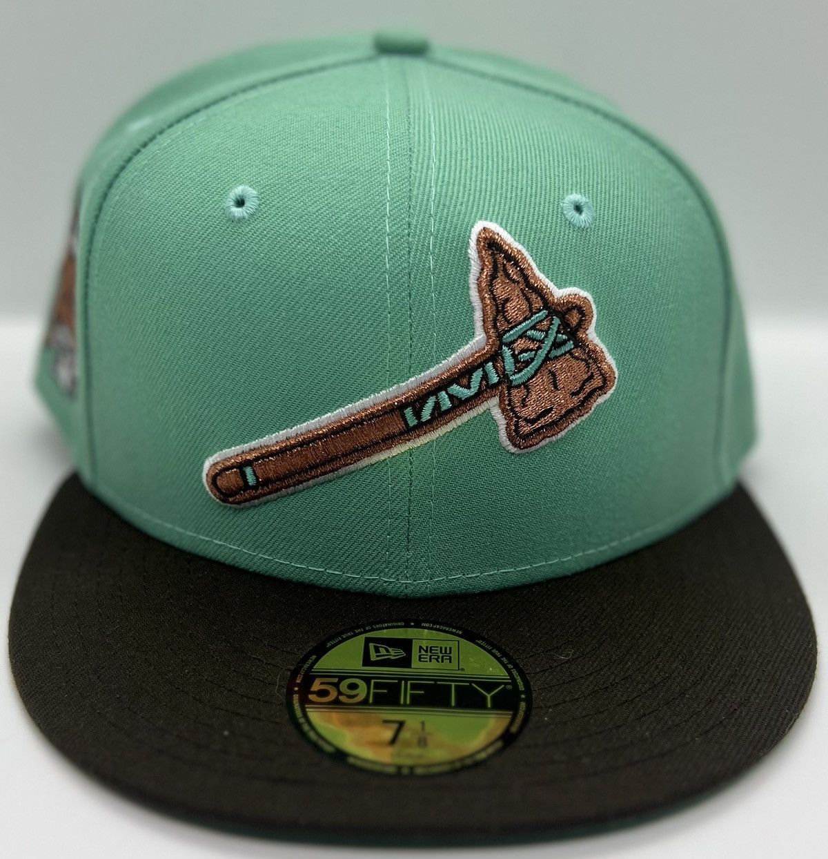 Hat Club × New Era Atlanta Braves Metallic BP Logo & Band ASG SP New Era 7 1/8 Size ONE SIZE - 2 Thumbnail