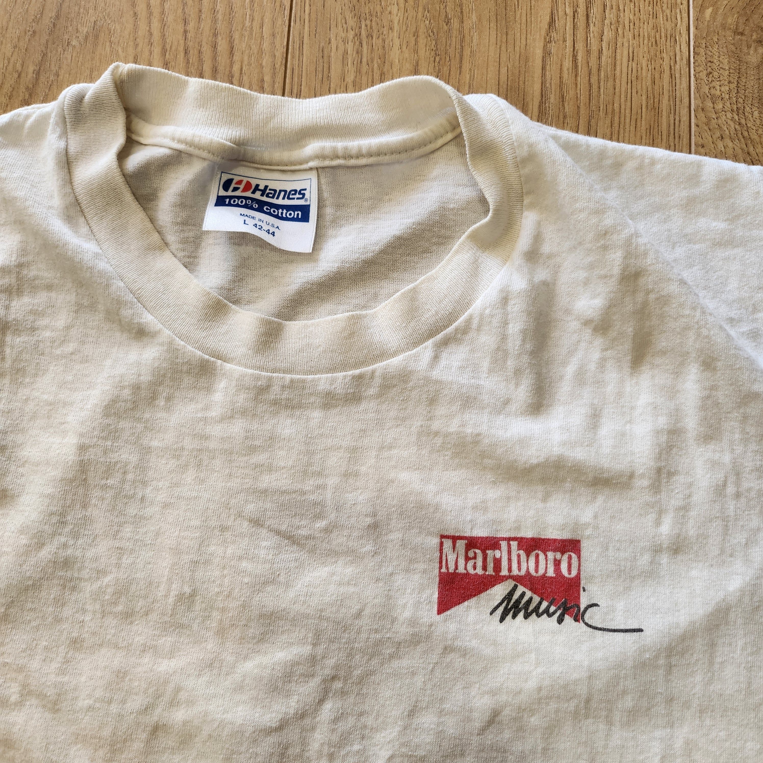 Marlboro × Vintage RARE Marlboro Single Stitch Vintage Tshirt Size US L / EU 52-54 / 3 - 4 Thumbnail