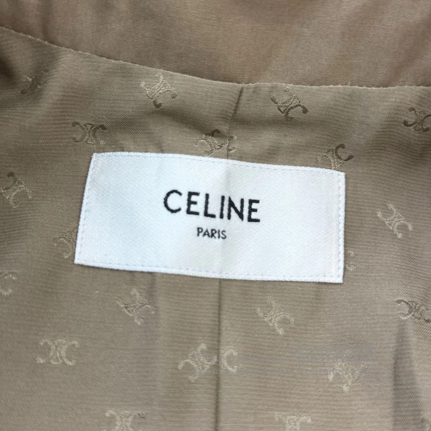 Celine Celine Brown Twill Jacket. Size US S / EU 44-46 / 1 - 4 Thumbnail
