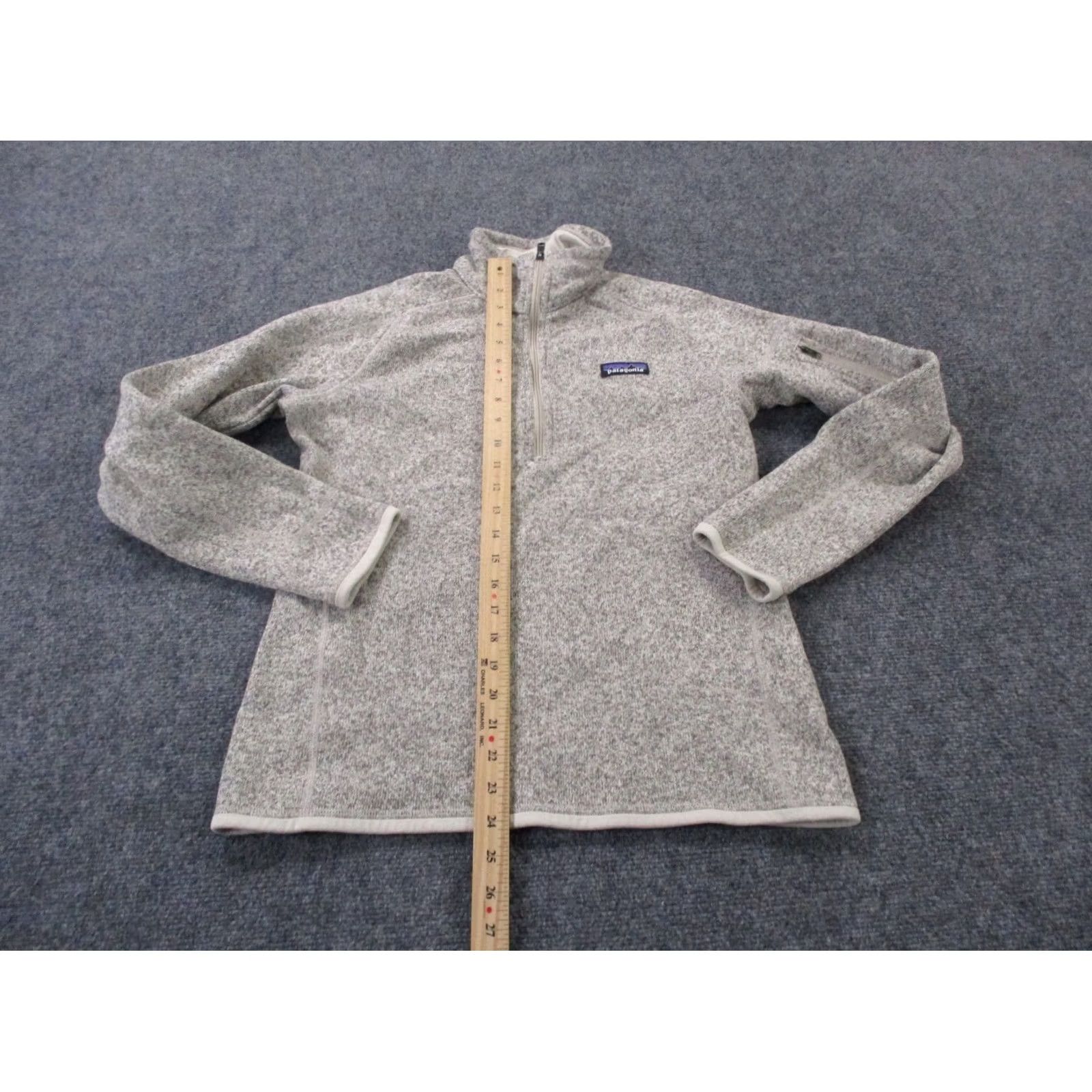 Patagonia Patagonia Jacket Women M Beige Fleece Better Sweater Outdoor Hiking 25617 Size M / US 6-8 / IT 42-44 - 3 Thumbnail