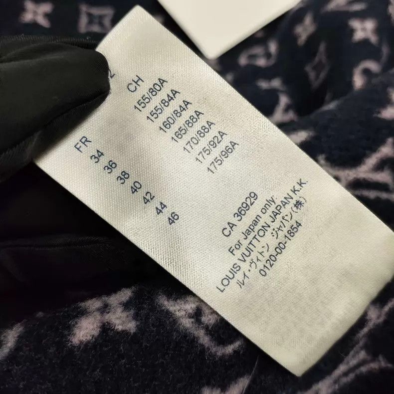 Louis Vuitton Louis Vuitton Wool printed coat Size S / US 4 / IT 40 - 7 Thumbnail