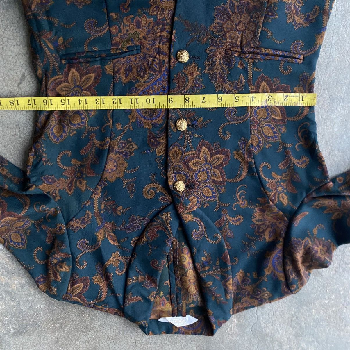 Burberry ‼️LAST DROP‼️Burberry Vintage Floral Paisley Blazer Jacket Size S / US 4 / IT 40 - 19 Thumbnail