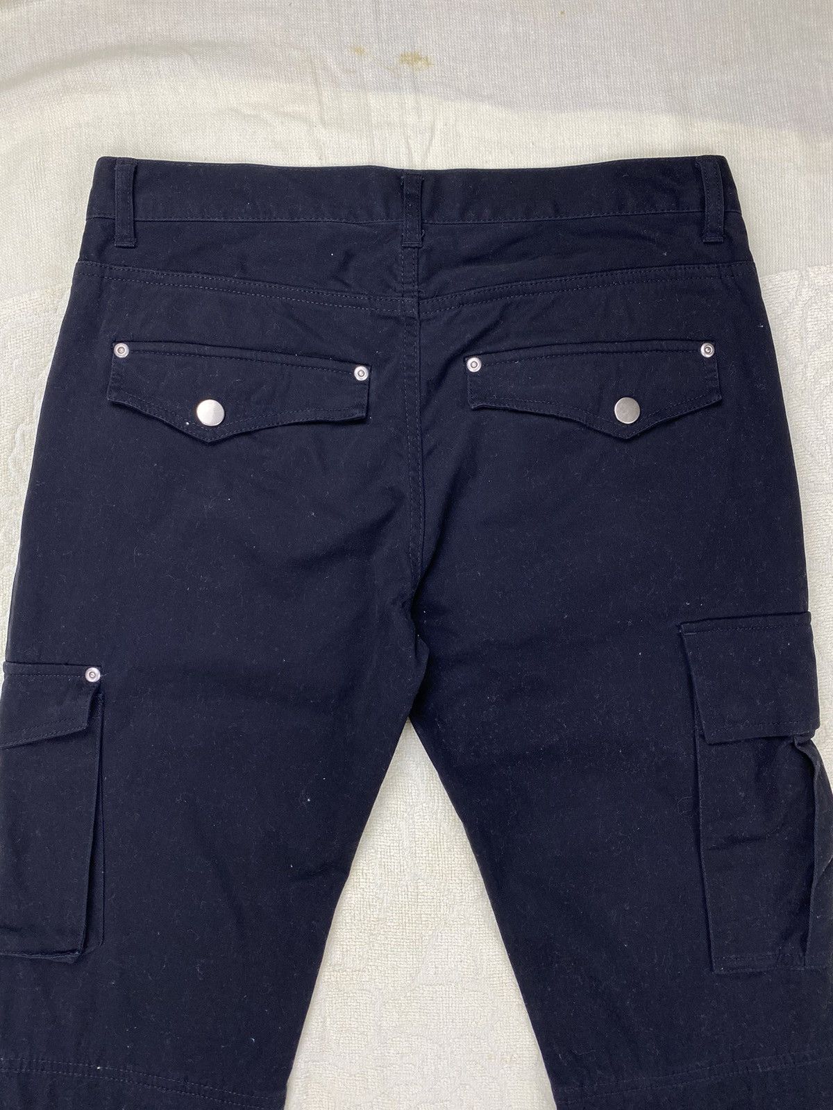 Beauty Beast × If Six Was Nine Black Varia Multipocket Cargo Zipper Bondage Pant Size US 32 / EU 48 - 10 Thumbnail