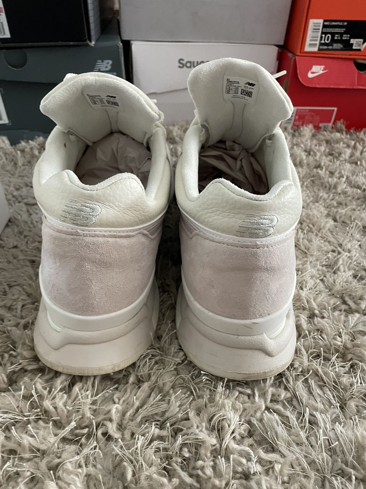 Kith × New Balance New Balance 997.5 x Ronnie Fieg ‘Easter Pack Marshmellow Size US 14 / EU 47 - 6 Thumbnail