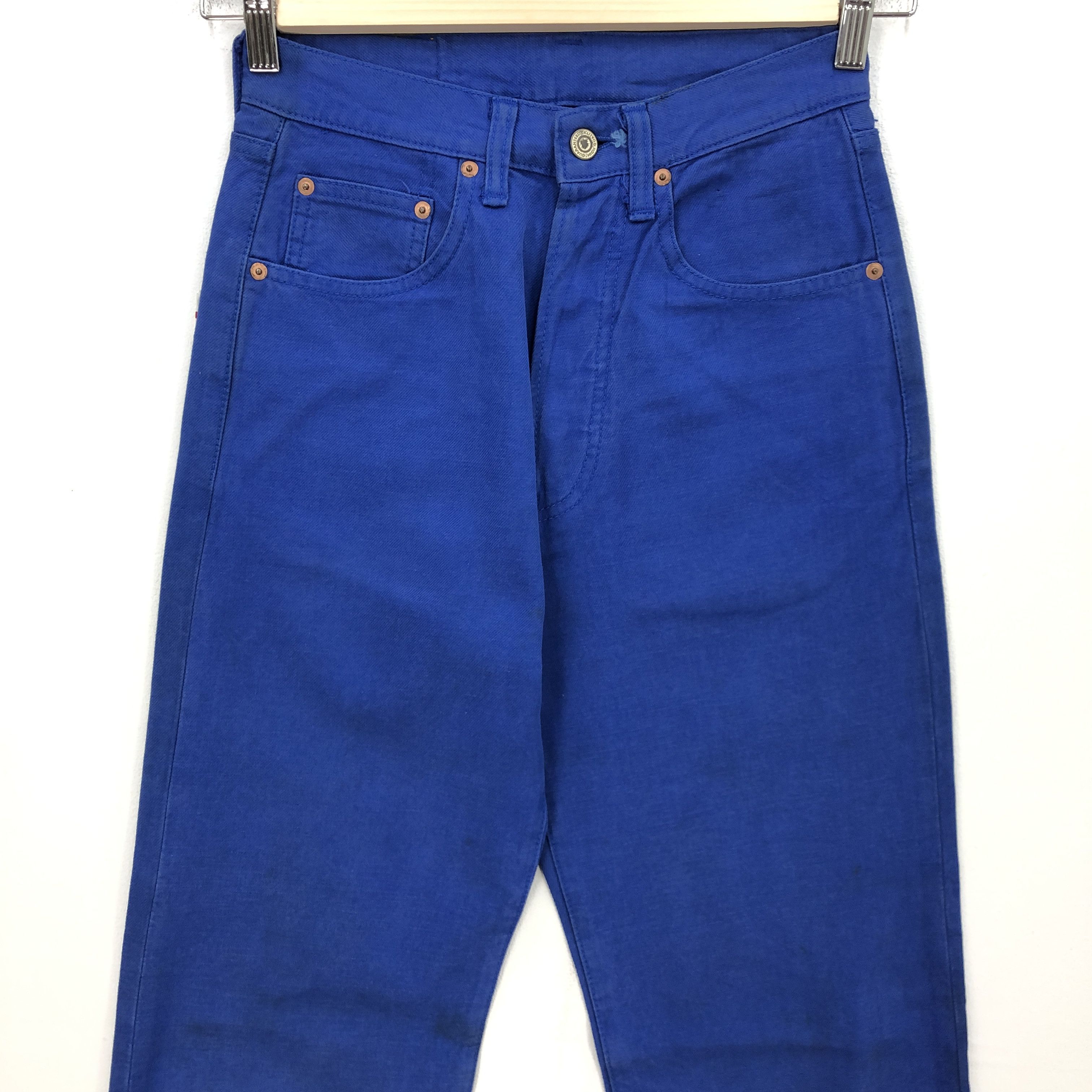 Studio D'Artisan Vintage Studio D'artisan Selvedge Jeans Japanese Blue Denim Size 26" / US 2 / IT 38 - 3 Thumbnail