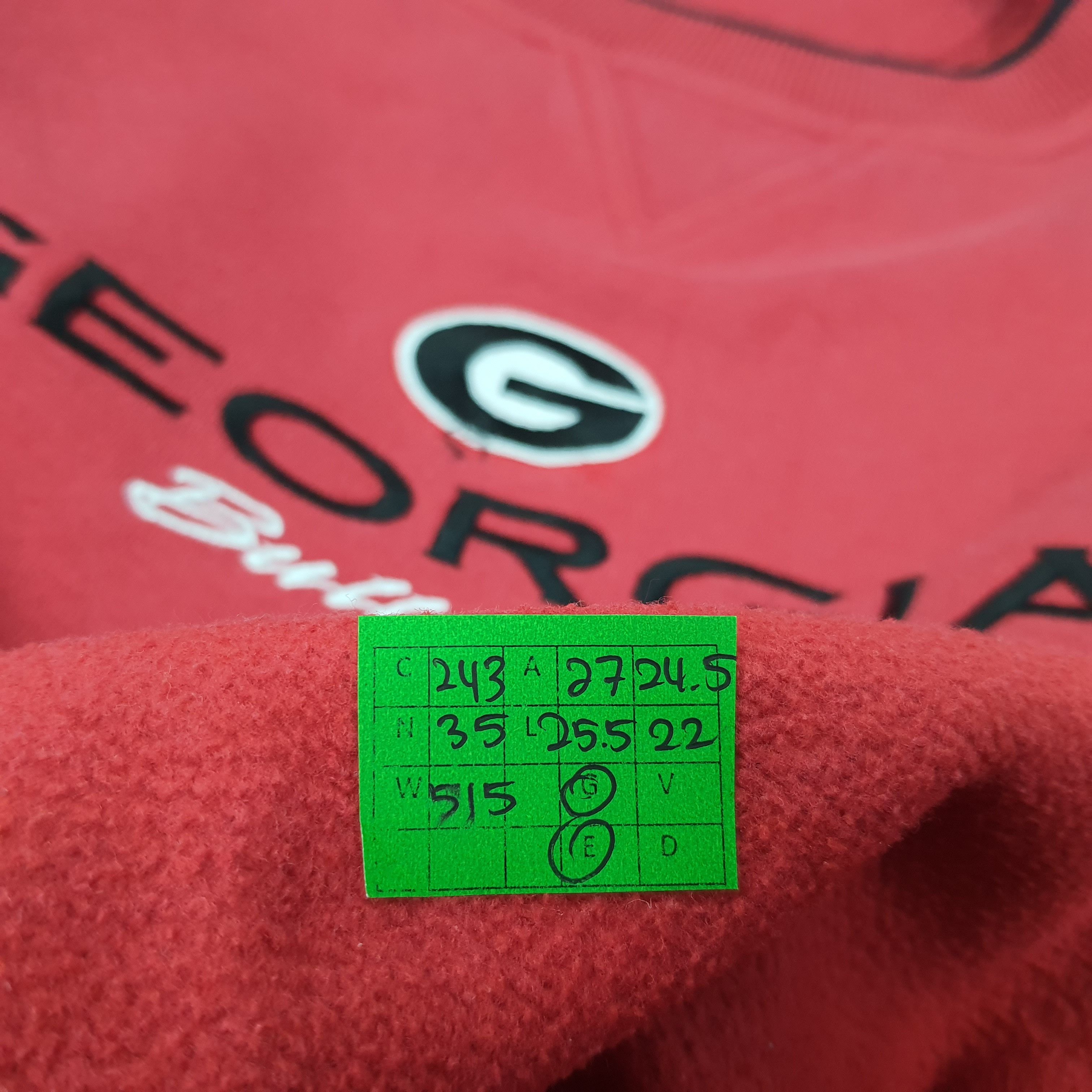 Other Vintage Georgia Bulldogs Football Sweatshirt C243N35 Size US XL / EU 56 / 4 - 8 Thumbnail