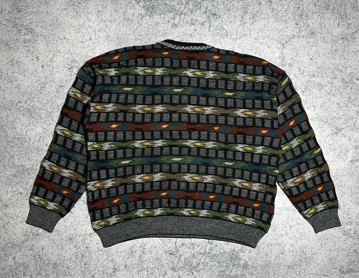 Carlo Colucci Vintage Enzo Lorenzo Coogi style Sweater Multicolour Size US XL / EU 56 / 4 - 6 Thumbnail