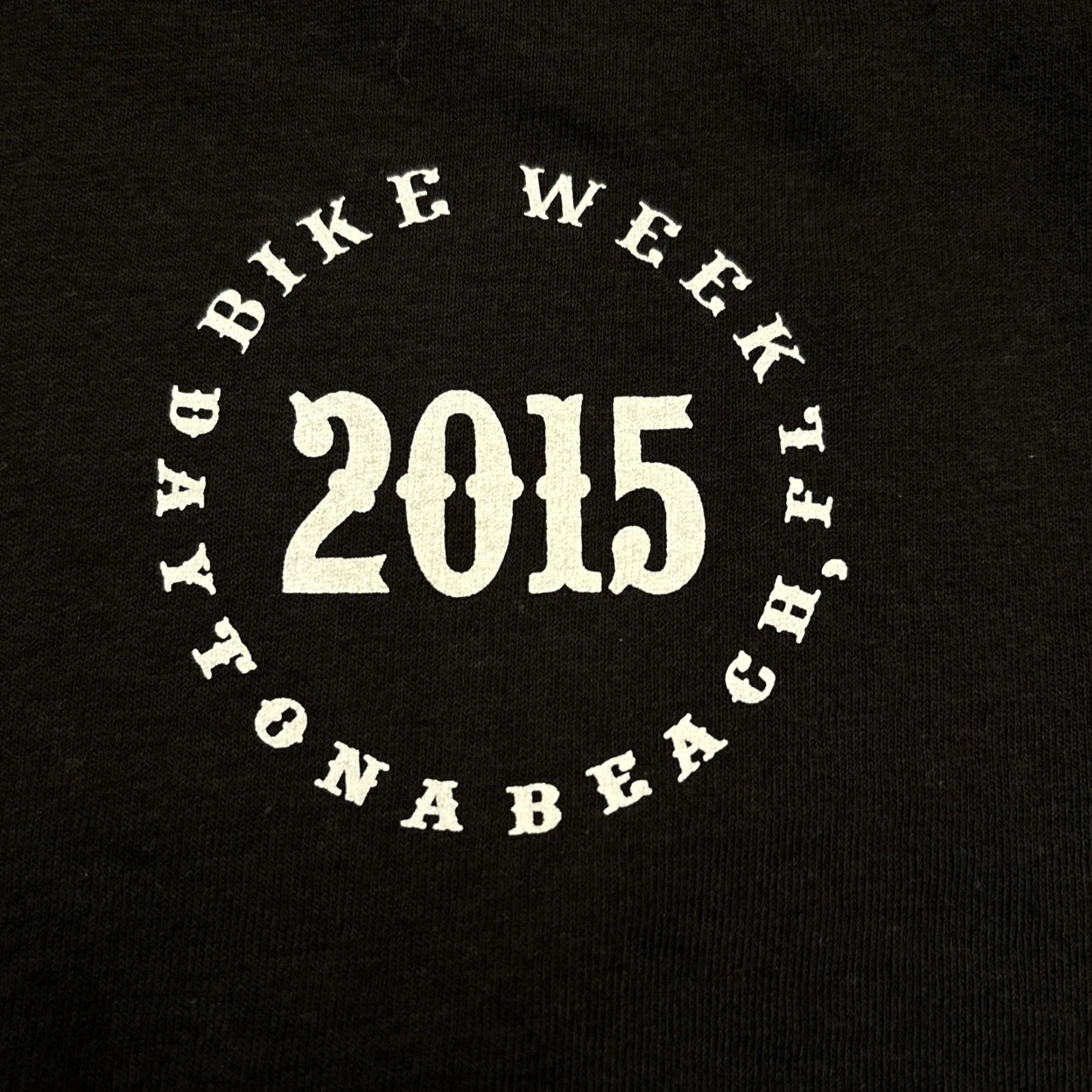 Delta VINTAGE 2015 Daytona Beach Bike Week Live to Ride Delta T-Shirt Size L Black Men’s Shirt Eagle 2010s Bike Week Theme Mens Size US L / EU 52-54 / 3 - 3 Thumbnail
