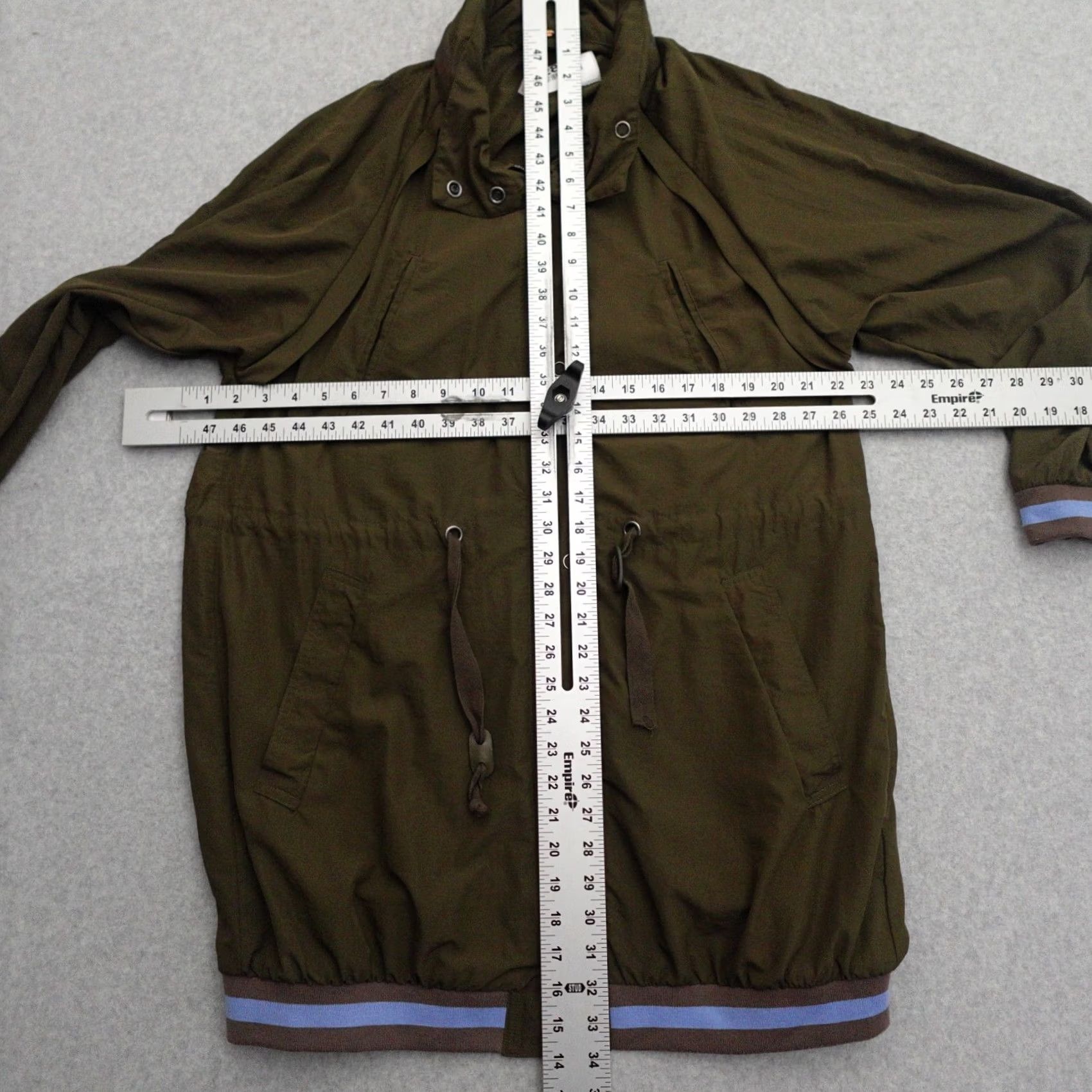 Free People Free People Jacket Womens Size Small Green Anorak Lightweight Pockets jacket Size S / US 4 / IT 40 - 2 Thumbnail