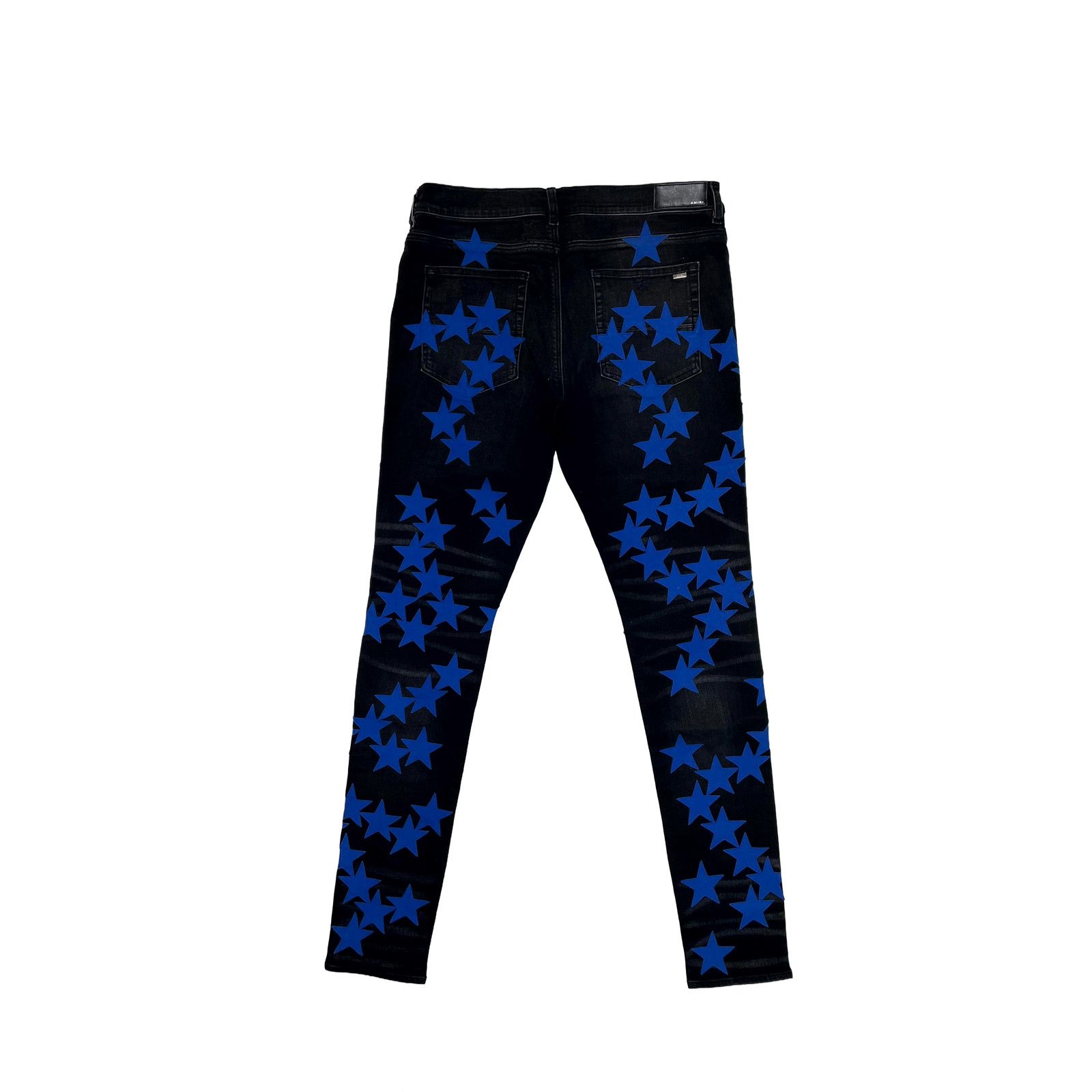 Amiri Amiri Chemist Blue & Black Jeans Size US 36 / EU 52 - 2 Thumbnail