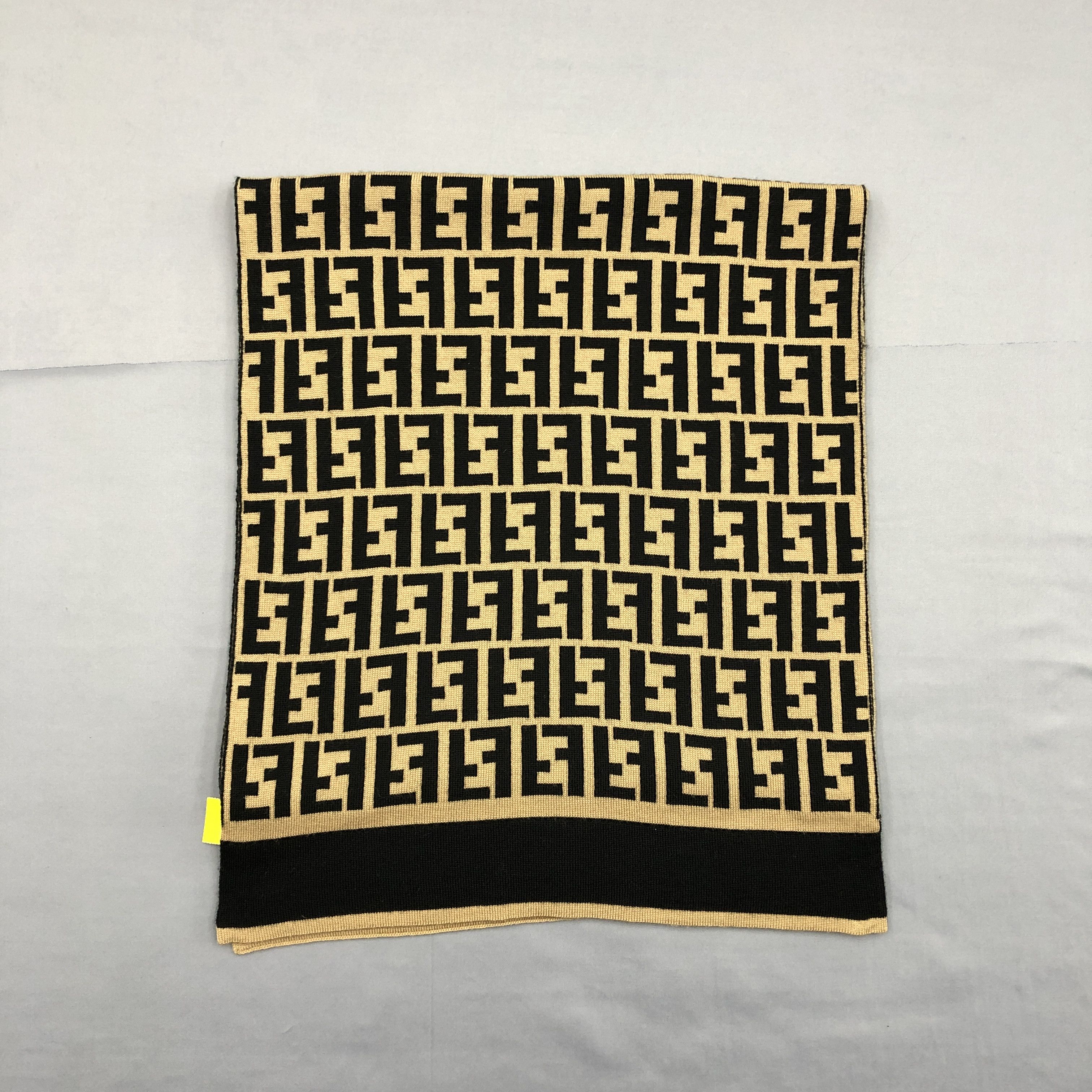 Fendi × Vintage Vintage Fendi Scarf Fendi Zucca FF Monogram Long Scarves Size ONE SIZE - 4 Thumbnail