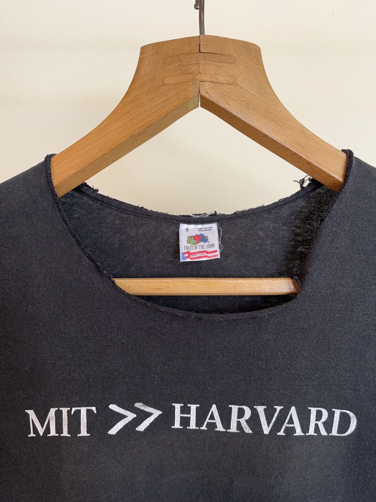 Vintage Rare ⚡️ Vintage 90s MIT >> HARVARD Size US S / EU 44-46 / 1 - 5 Thumbnail