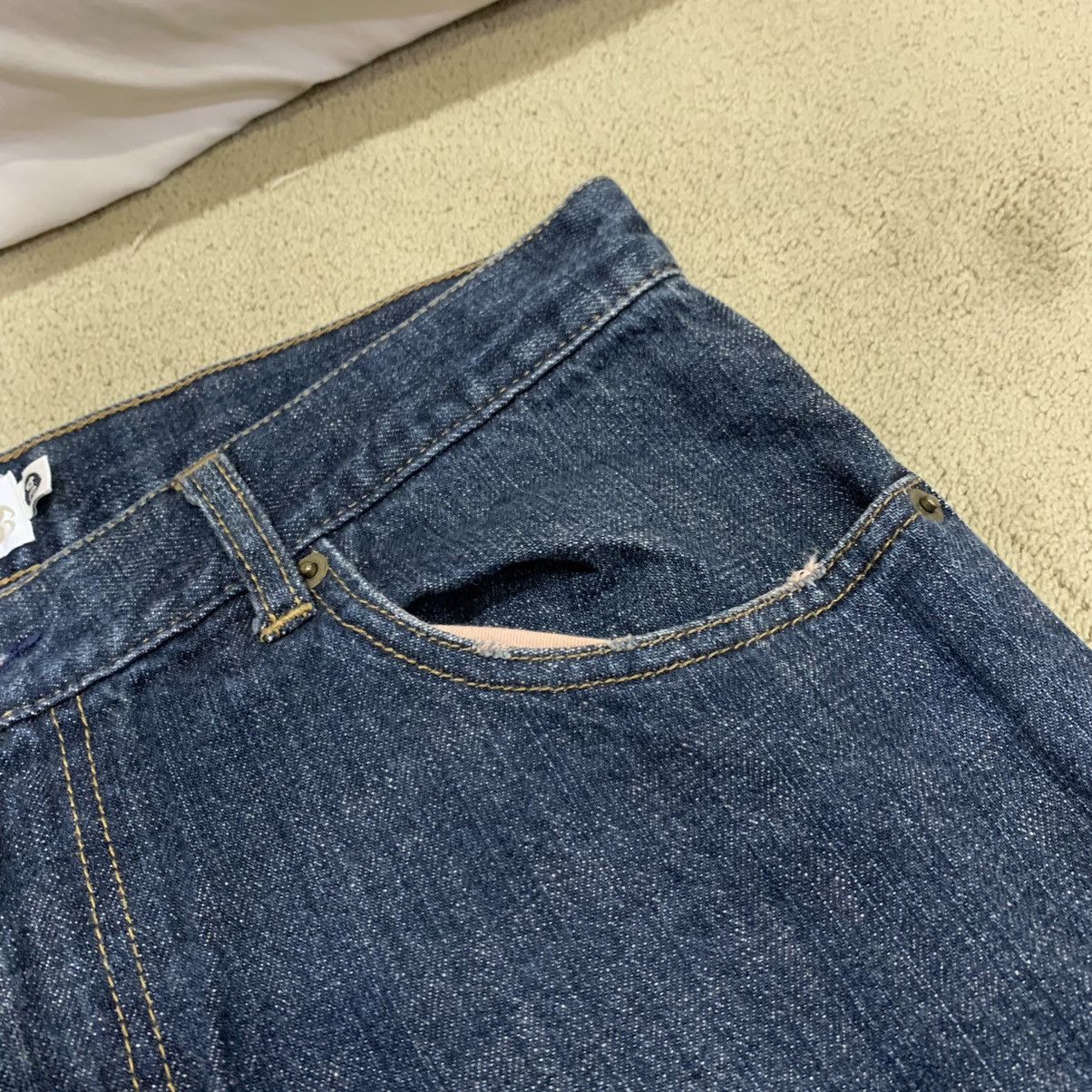 Karakuri Tamashii Vintage Karakuri Tamashii Koi Fish Embroidered Jeans Pants Size US 34 / EU 50 - 7 Thumbnail