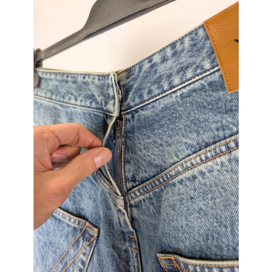 Vetements o1rshd1 Denim Jeans in Indigo Blue Size US 34 / EU 50 - 14 Thumbnail