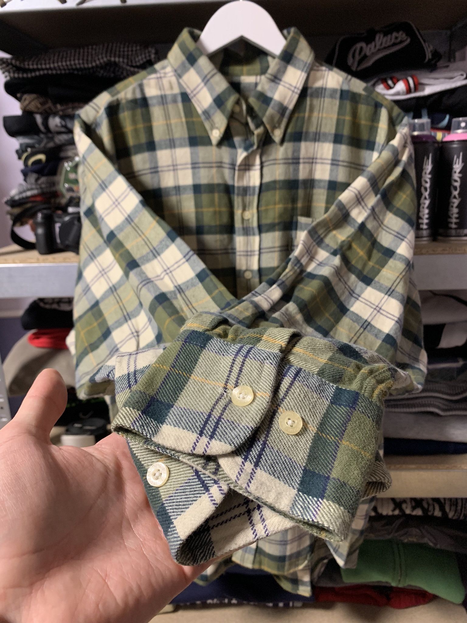 Barbour Barbour Tartans Flannel Button Up Shirt Size: 3XL Size US XXL / EU 58 / 5 - 5 Thumbnail