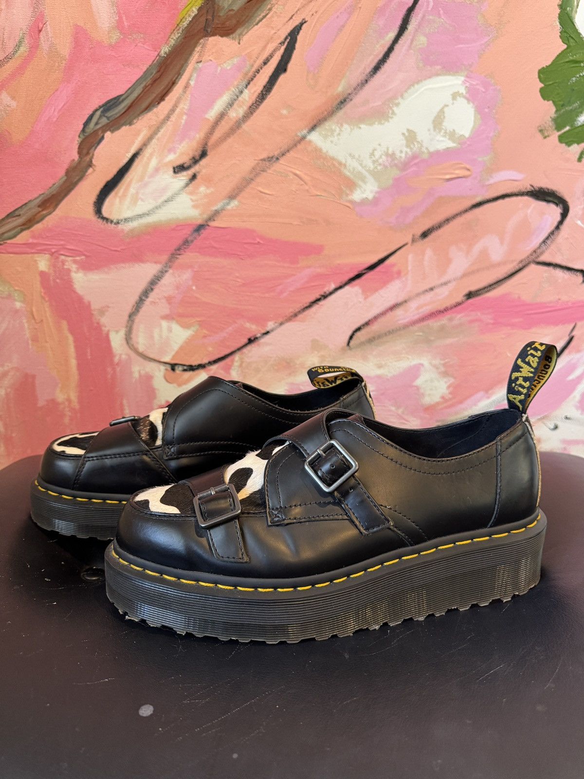 Dr. Martens Dr. Martens Harako Double Monk Strap Shoes Size US 11 / EU 44 - 2 Thumbnail
