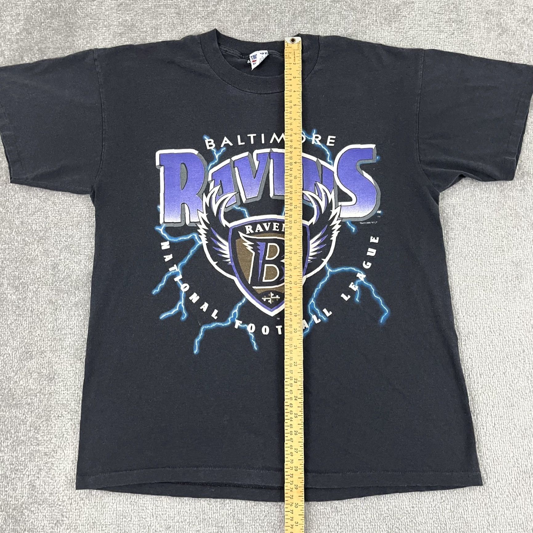 Vintage VINTAGE Baltimore Ravens Shirt Men XL Black Graphic Tee 90s NFL Sports Retro Size US XL / EU 56 / 4 - 5 Thumbnail