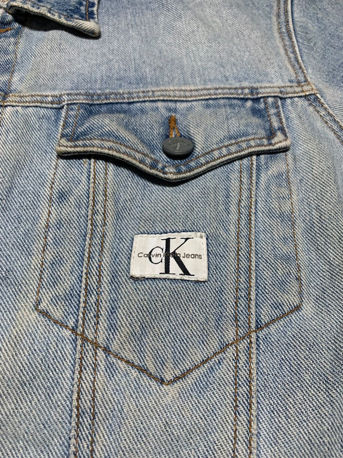 Calvin Klein Vintage Calvin Klein Denim Jacket Size US L / EU 52-54 / 3 - 6 Thumbnail