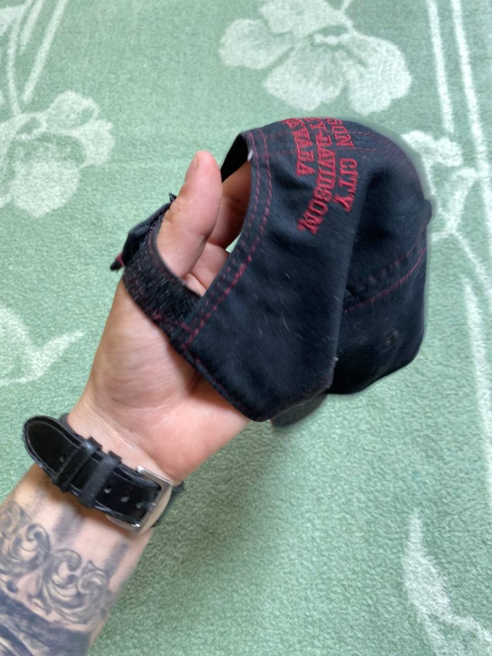 Harley Davidson Hats Harley Davidson big logo Vintage Cap Y2K motor cycles Size ONE SIZE - 7 Thumbnail