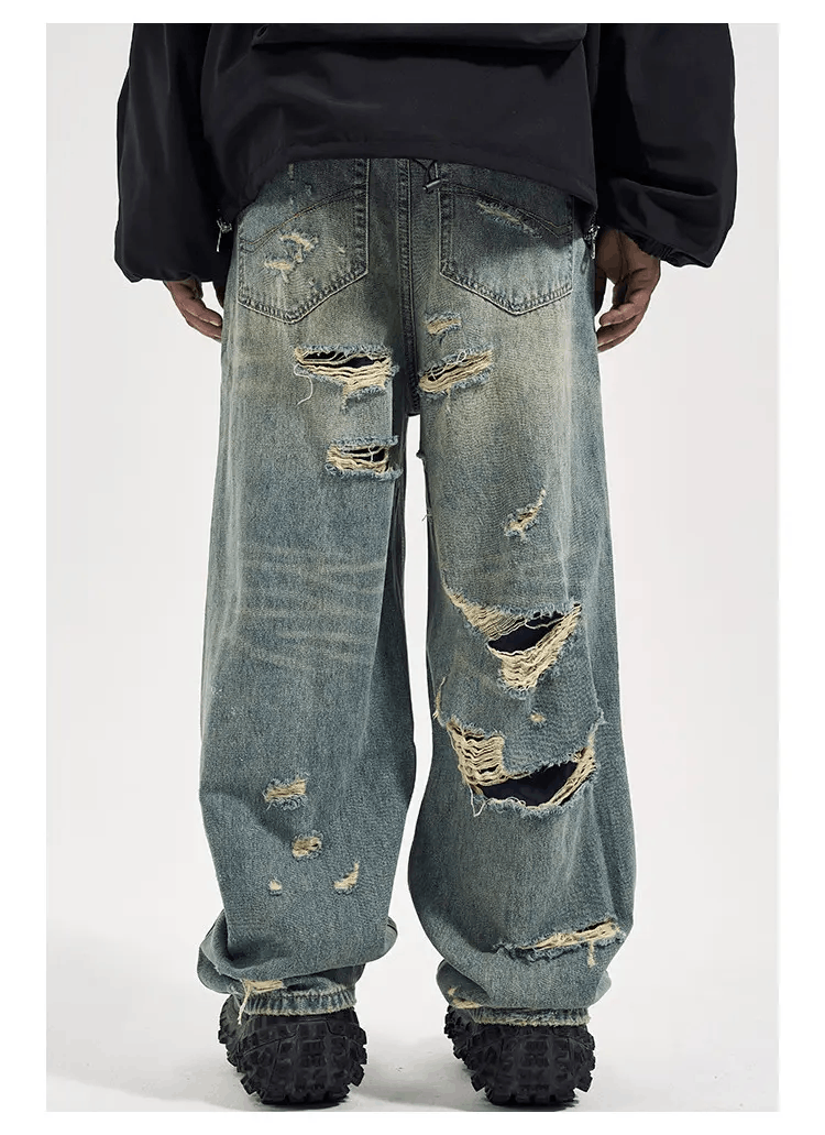 Japanese Brand × Jean × Vintage Vintage Ripped Jeans Size US 32 / EU 48 - 2 Thumbnail
