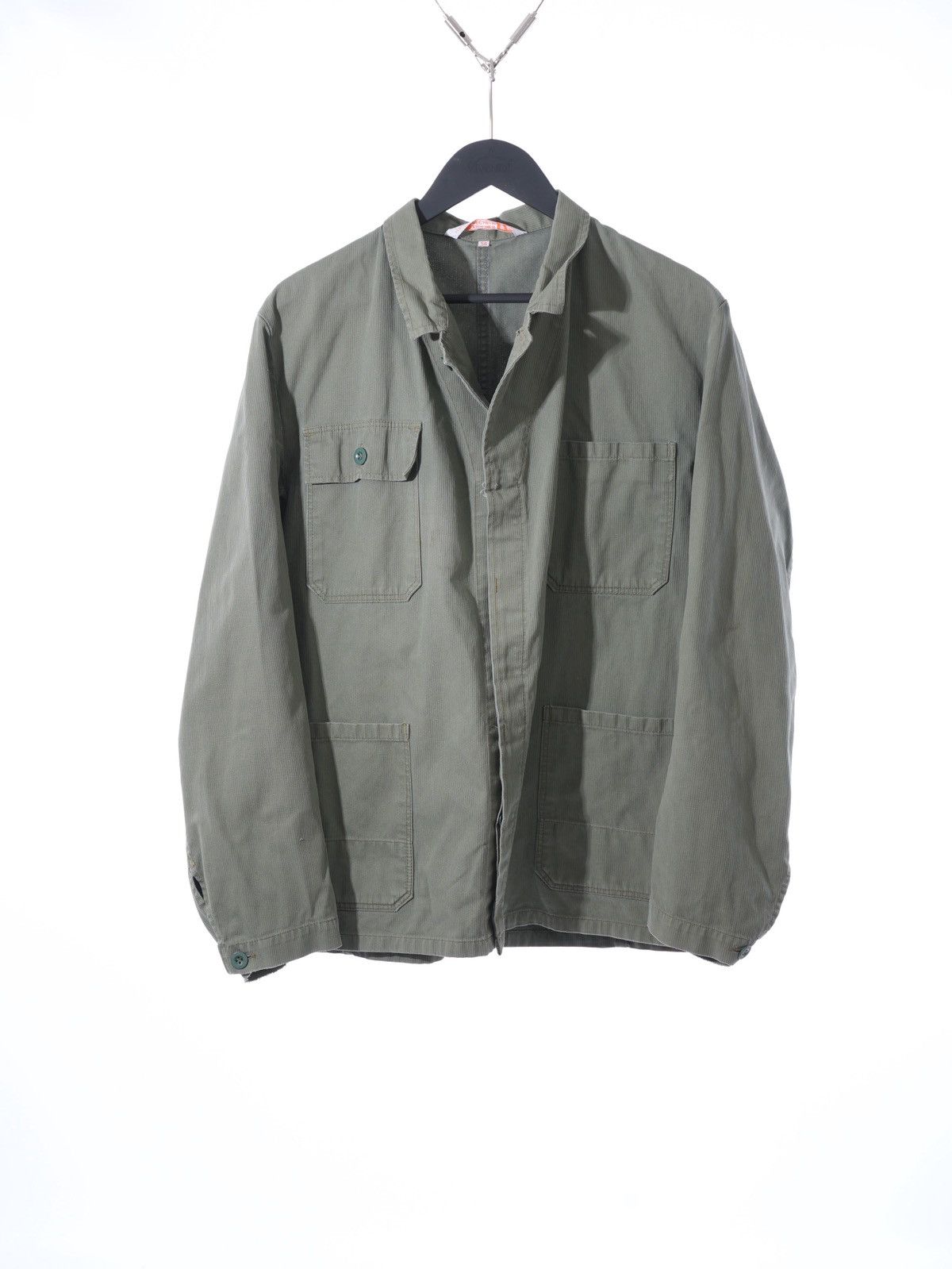 Other Fischer Pecheur 80s Vintage French Work Chore Jacket Size US XL / EU 56 / 4 - 1 Thumbnail