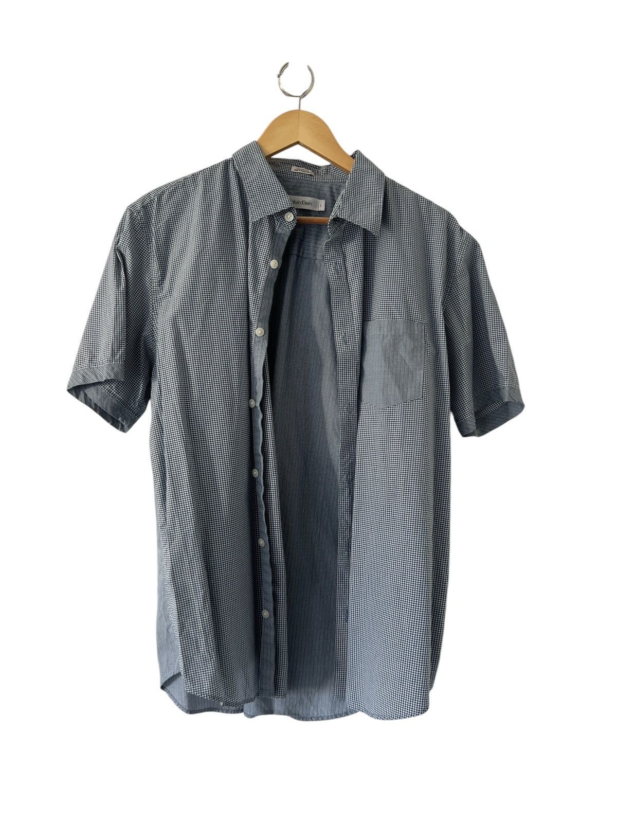 Calvin Klein CK short sleeve button up Size US L / EU 52-54 / 3 - 1 Thumbnail