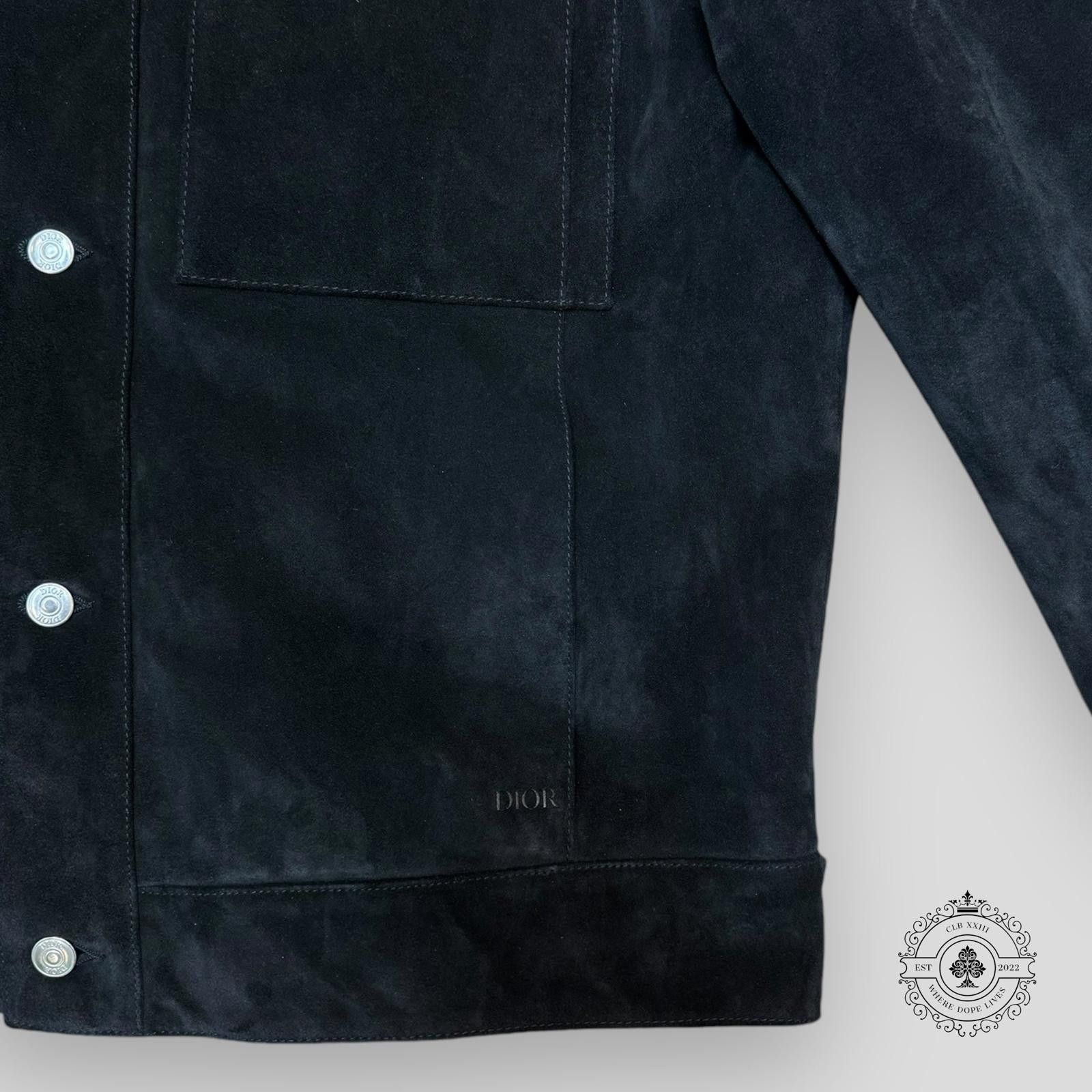 Dior Dior Black Suede Jacket Size US XXL / EU 58 / 5 - 2 Thumbnail