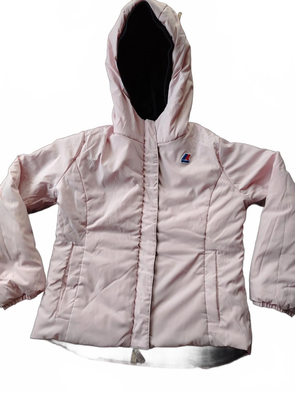 Other K Way Reversible Kids Jacket Black and Pink Size 6 Years Size ONE SIZE - 1 Thumbnail