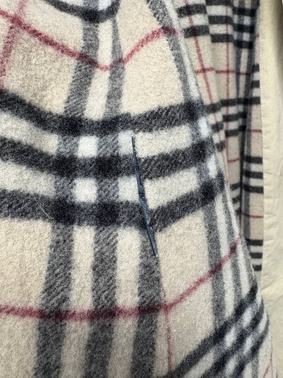 Burberry Burberry London womens nova chek wool coat USA 6 / S Size M / US 6-8 / IT 42-44 - 8 Thumbnail