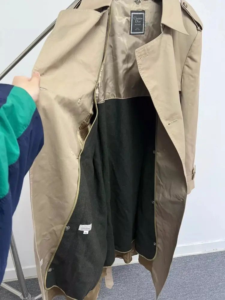 Dior Dior Vintage Christian Dior light trench coat-2506 Size US L / EU 52-54 / 3 - 3 Thumbnail