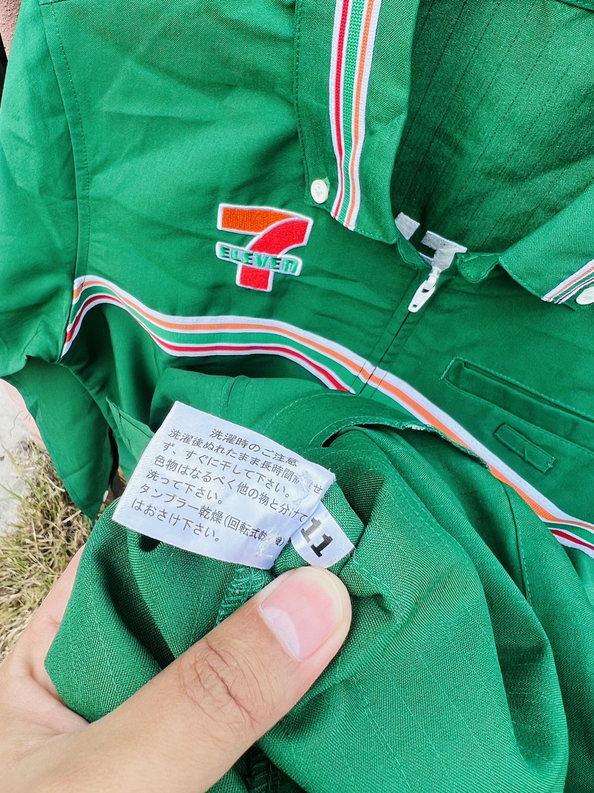 Vintage LAST DROP!! Vtg 7/11 Work Jacket S 7 11 Cycling Street Wear Size US S / EU 44-46 / 1 - 6 Thumbnail