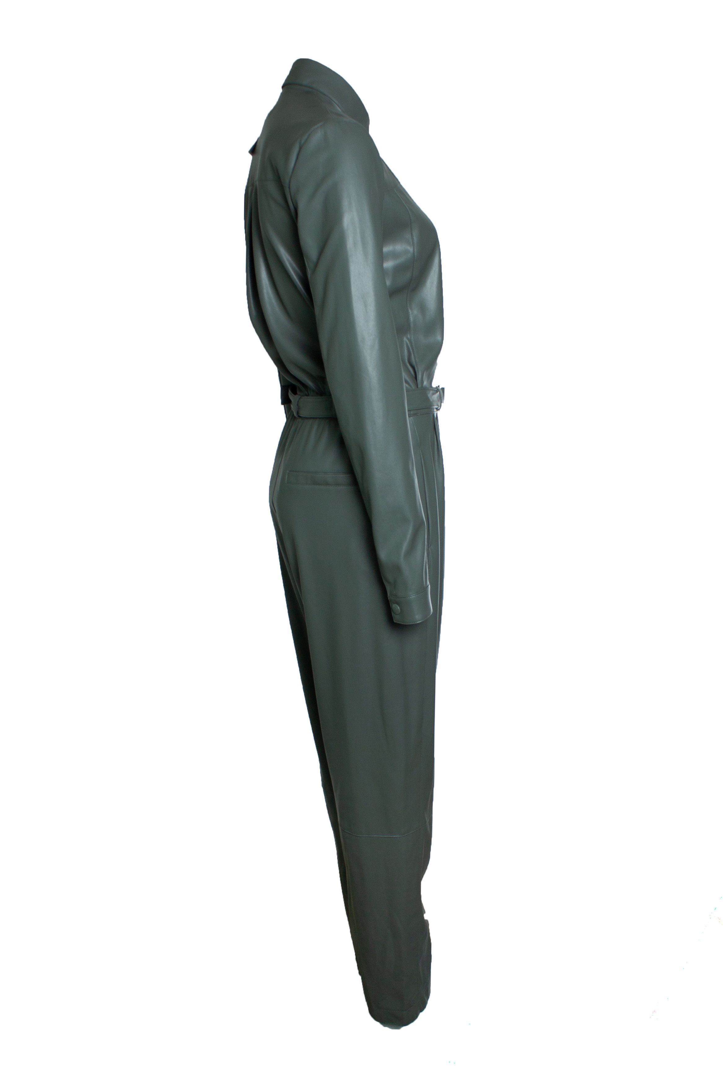 Patrizia Pepe Patrizia Pepe, Imitation leather jumpsuit Size 30" / US 8 / IT 44 - 4 Thumbnail