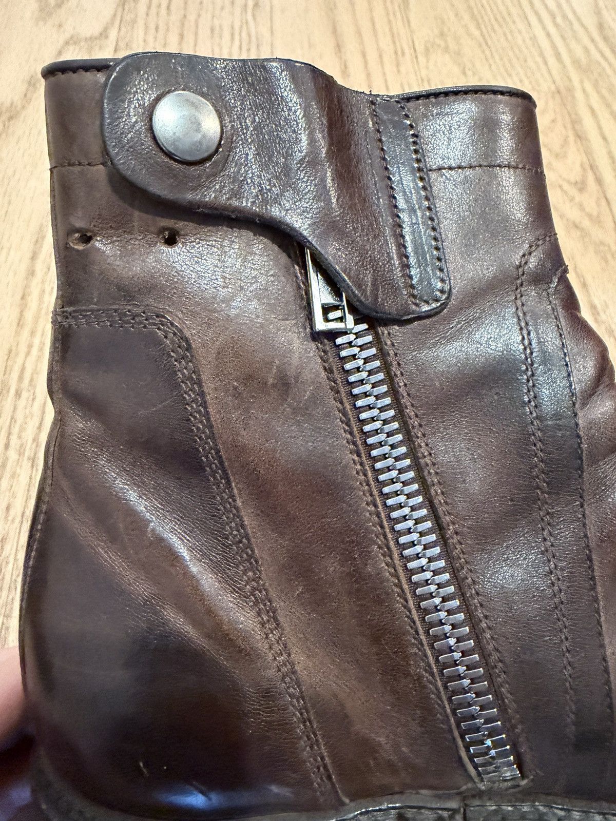 Zip Up Boots