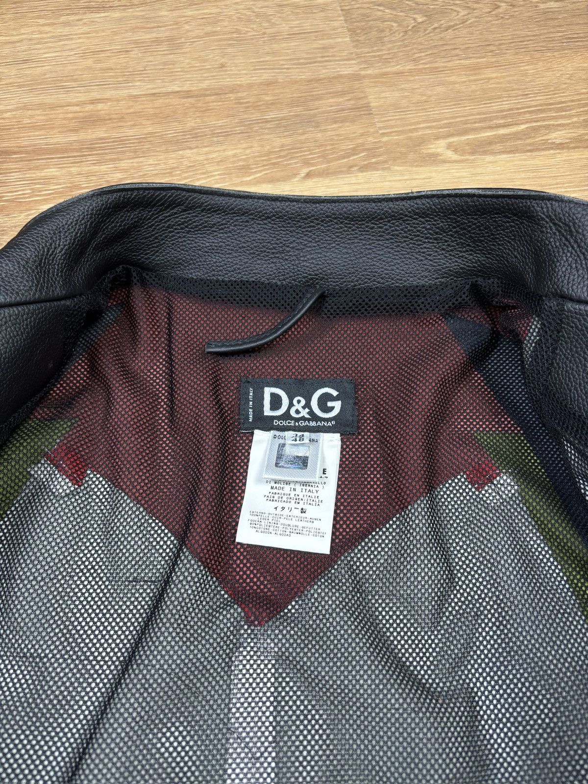 Dolce & Gabbana 2000s Dolce & Gabbana Multicolor Moto Jacket Size US S / EU 44-46 / 1 - 9 Thumbnail
