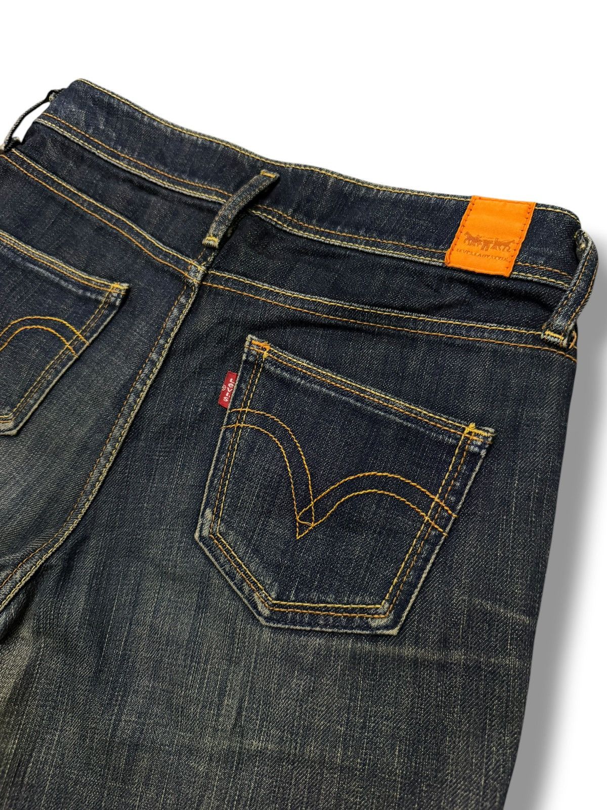 Levi's Vintage Levi’s Lady Style Bootcut Flare Denim Jeans | W31 Size 31" - 8 Thumbnail